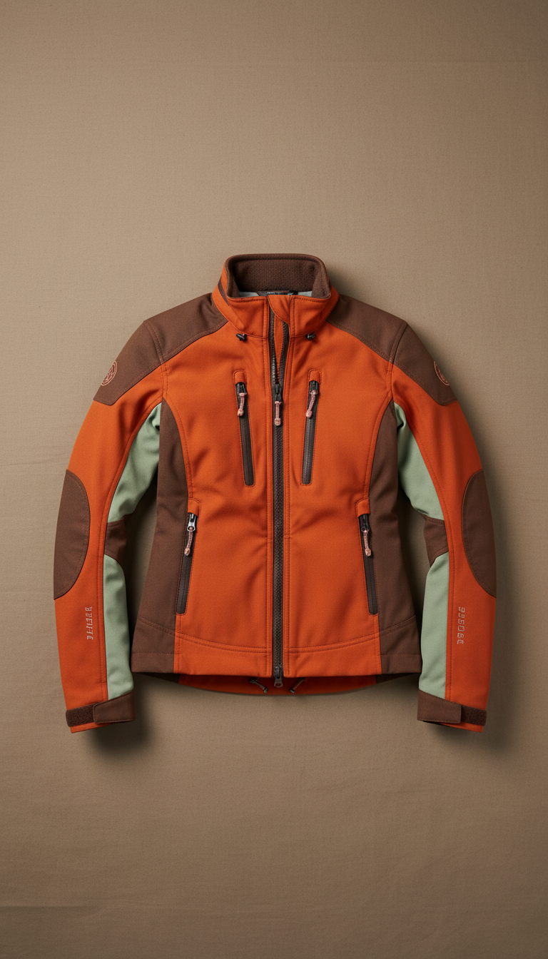 Technical Riding Jacket With Vent Panels
