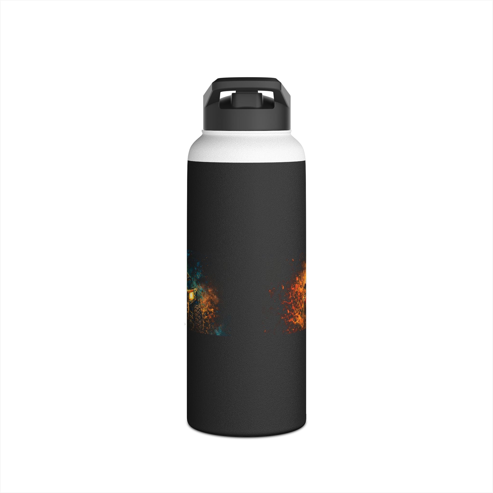 Dirtista Stainless Steel Water Bottle — 'Pretty. Dirty.' Off-Road Adventure Bottle