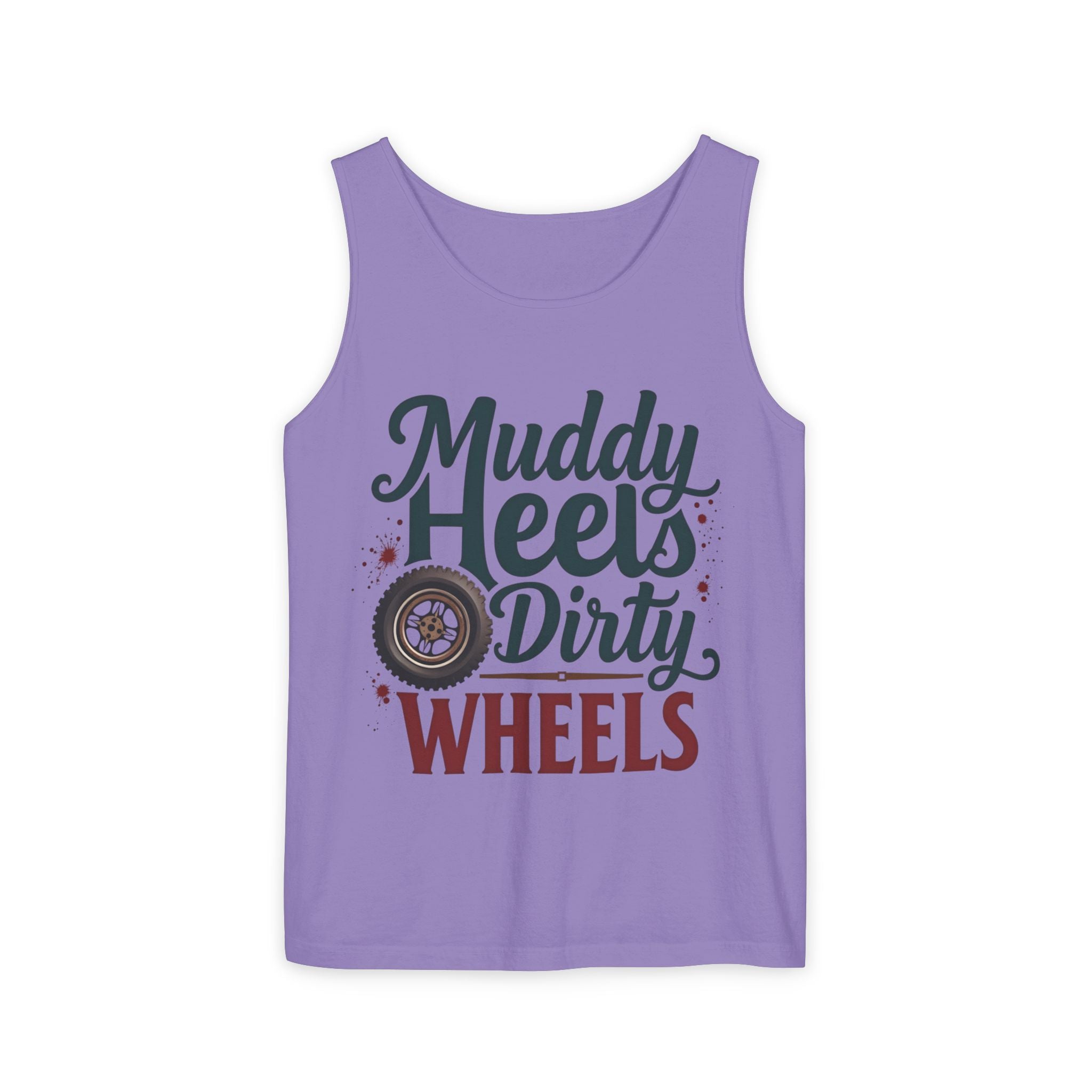 Muddy Heels Dirty Wheels Tank Top