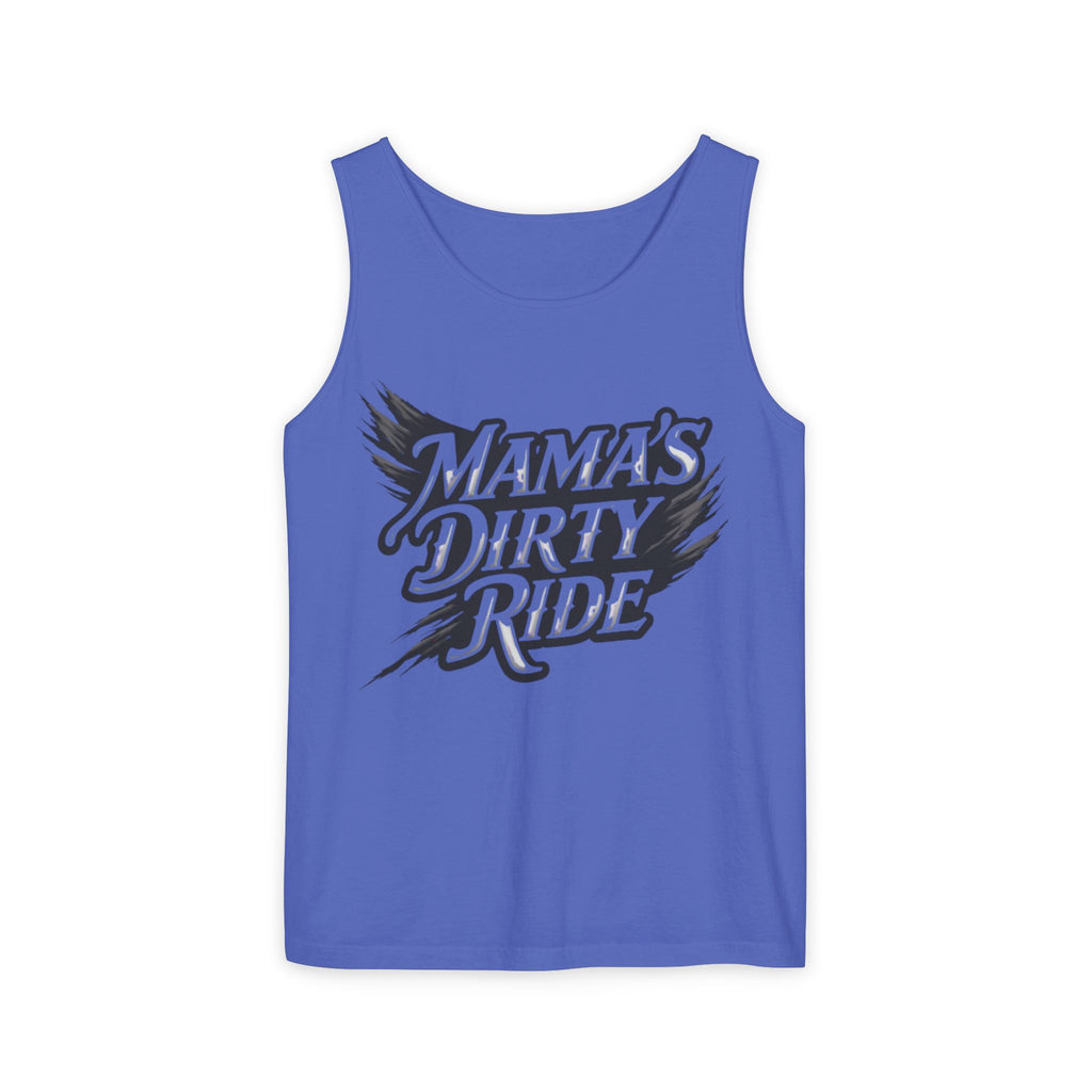 Mama’s Dirty Ride Tank Top — Vintage ATV Mom Graphic Tank