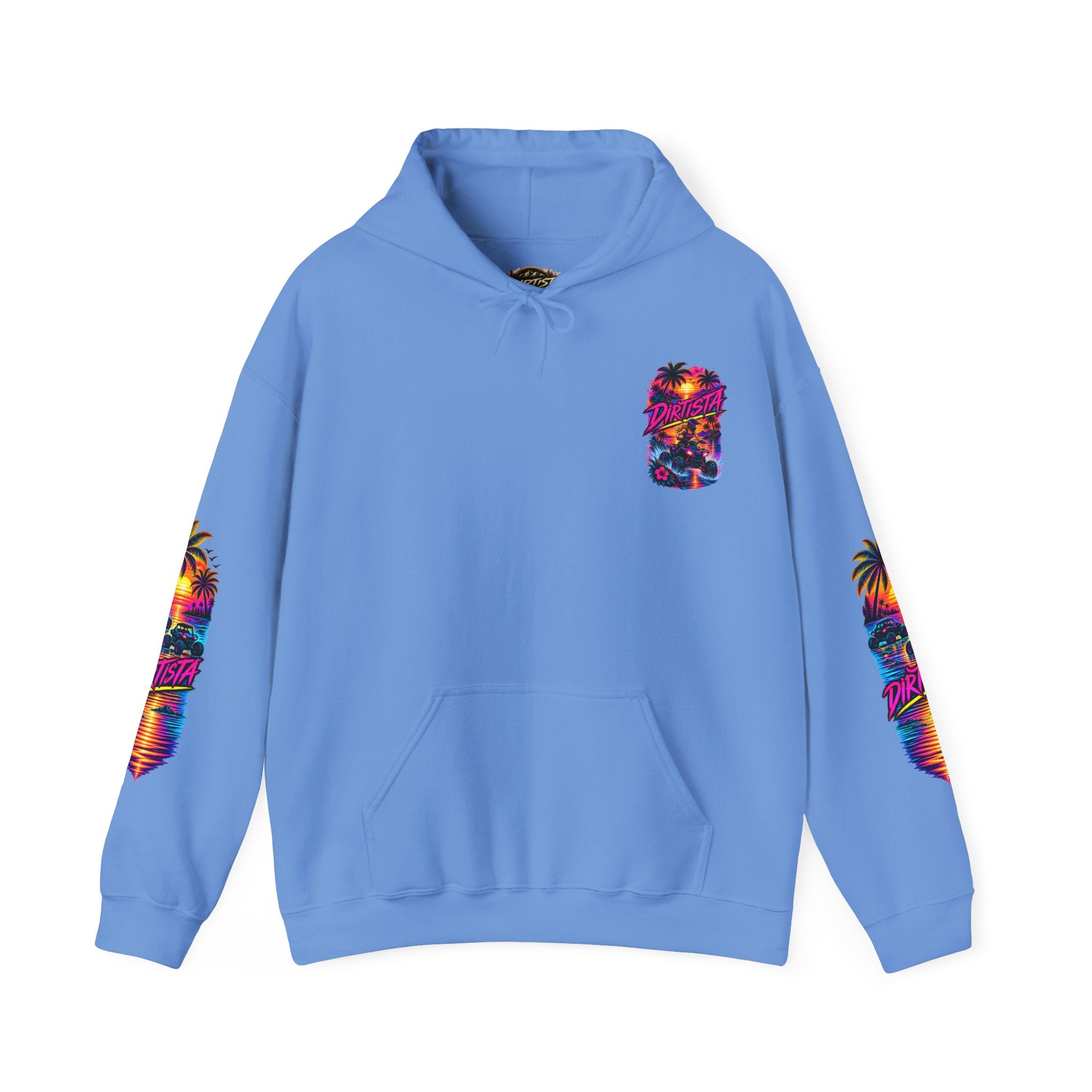 Vibrant Sunset ATV Hoodie | Dirista