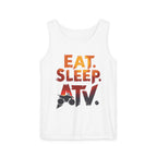 Eat Sleep ATV Tank Top — Off-Road Riding Graphic Tank