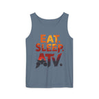 Eat Sleep ATV Tank Top — Off-Road Riding Graphic Tank