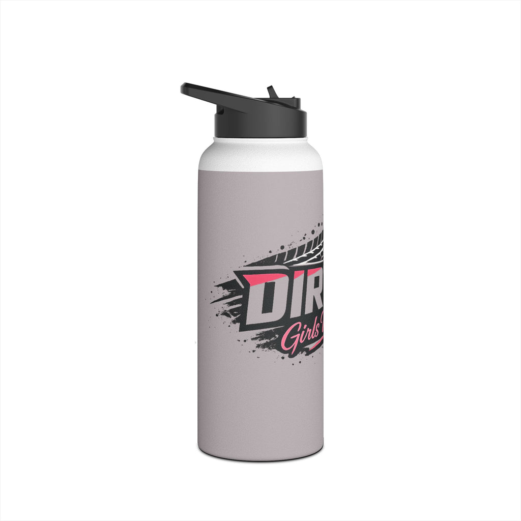 "Dirtista: Girls Who Ride" Racing Stainless Water Bottle