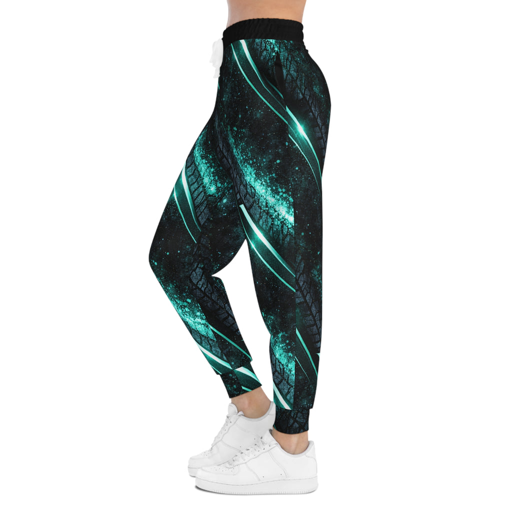 Teal Velocity Track Women’s ATV/UTV All-Over Print Joggers – Dirtista