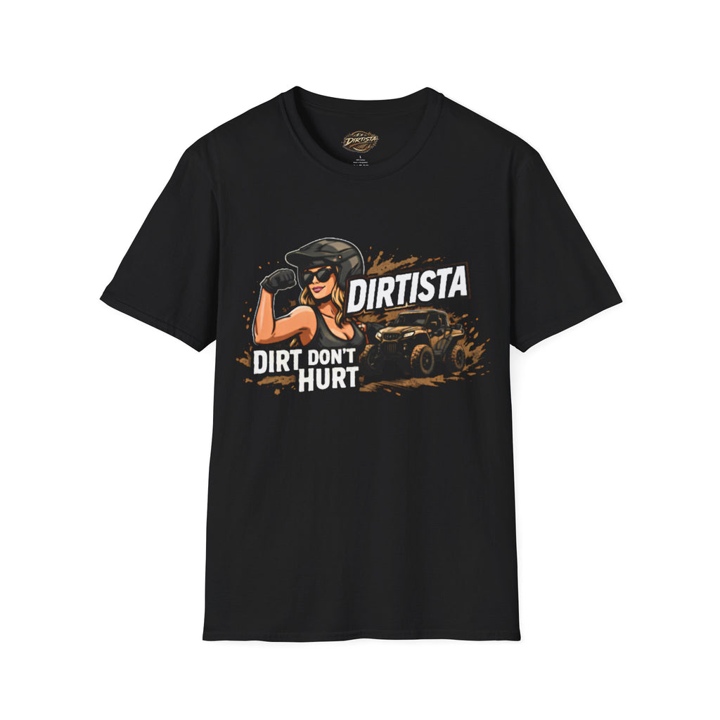 Dirtista T‑Shirt — "Dirt Don’t Hurt" Off‑Road Racing Tee