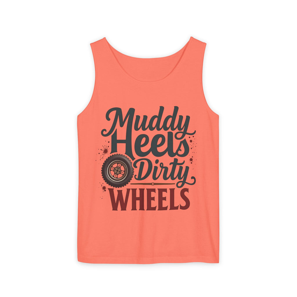 Muddy Heels Dirty Wheels Tank Top