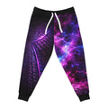 Pantalon de jogging « Galaxie Nébuleuse Violette » à motif de traces de pneus