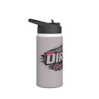 "Dirtista: Girls Who Ride" Racing Stainless Water Bottle