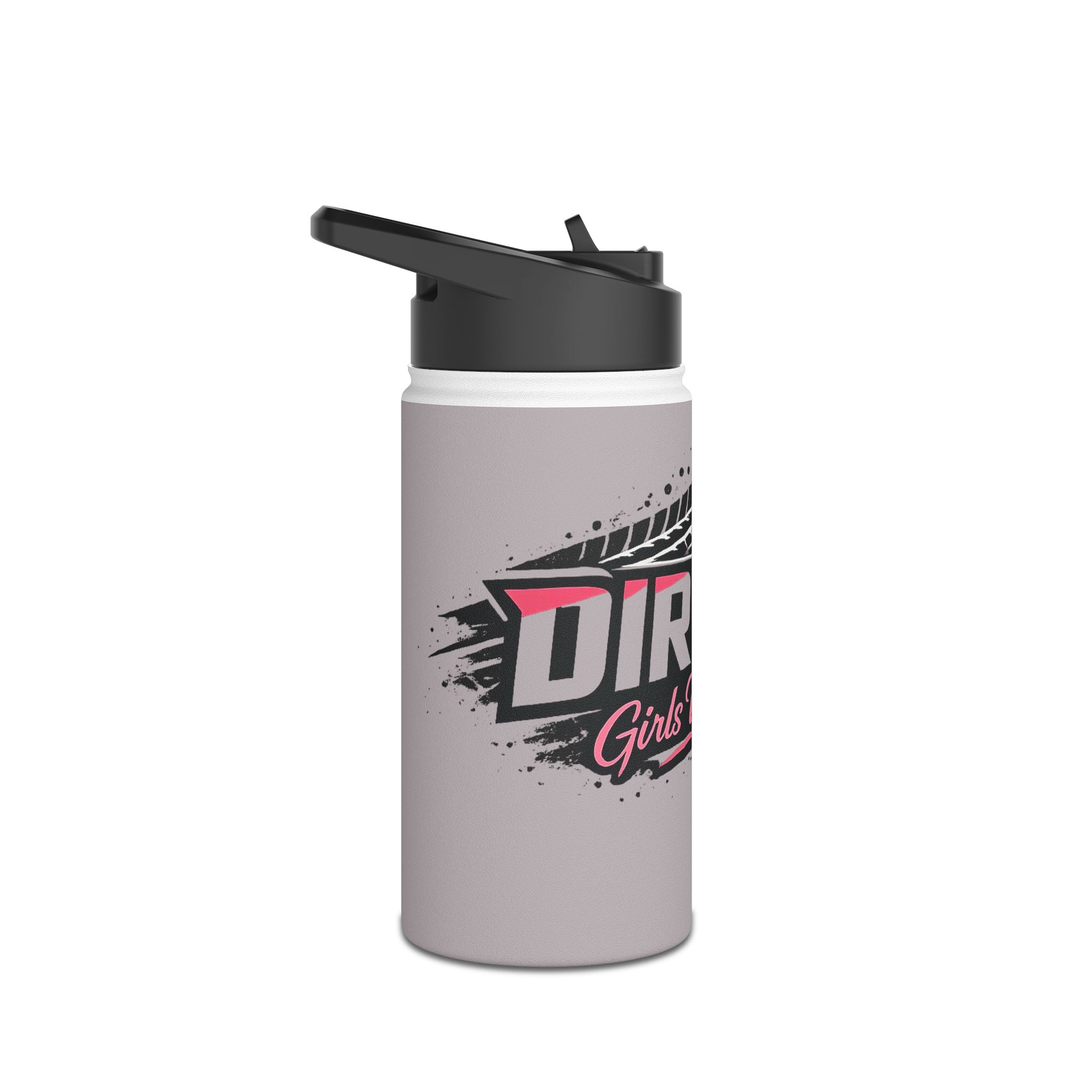 "Dirtista: Girls Who Ride" Racing Stainless Water Bottle