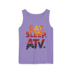 Eat Sleep ATV Tank Top — Off-Road Riding Graphic Tank