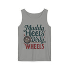 Muddy Heels Dirty Wheels Tank Top