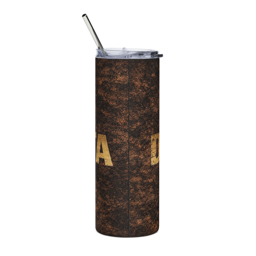 Rustic 'Dirtista' 20oz Stainless Tumbler – Rustic Earth stone Travel Cup