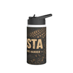 Dirtista Stainless Steel Water Bottle — “Women Who Ride Hard” Travel Bottle