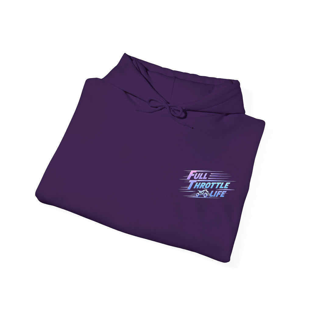 Full Throttle to Life Hoodie — Racing Graphic Pullover