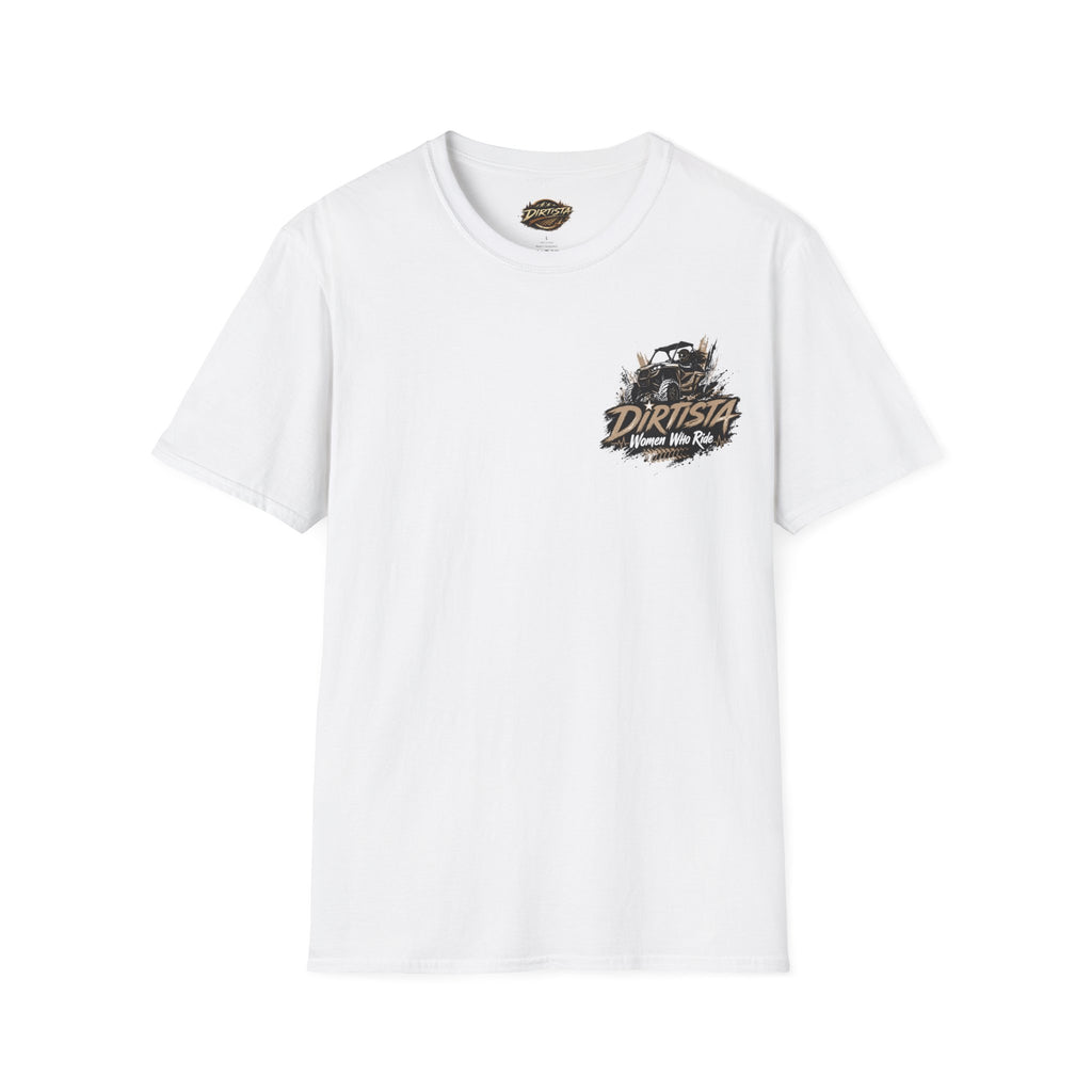 T-Shirt — "Dirtista: Women Who Ride" Off-Road Motorcycle Graphic Tee