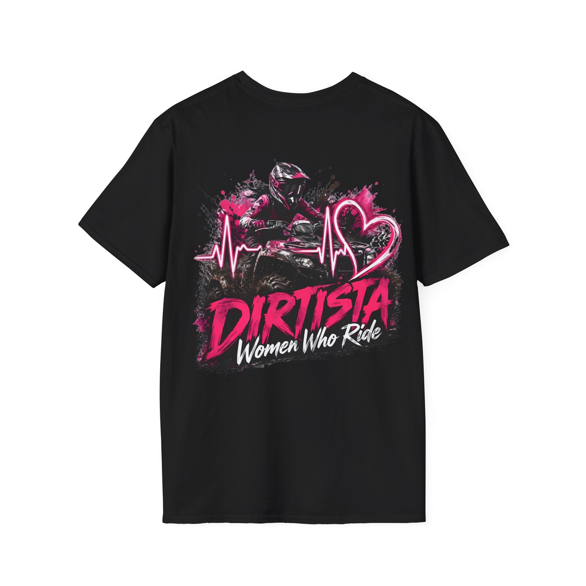 Heartbeat Rider Women’s ATV/UTV T-Shirt – Dirtista Women Who Ride