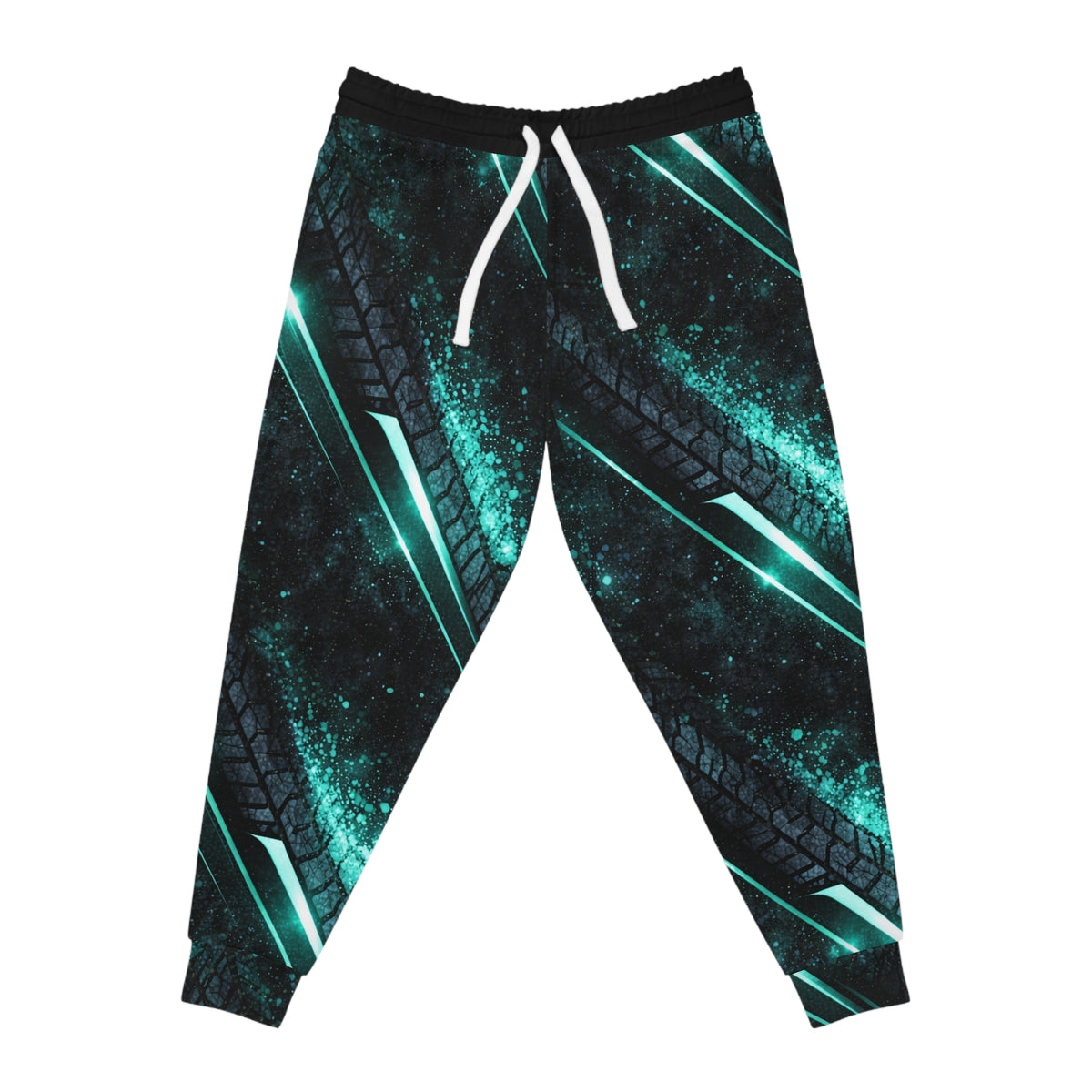 Teal Velocity Track Women’s ATV/UTV All-Over Print Joggers – Dirtista