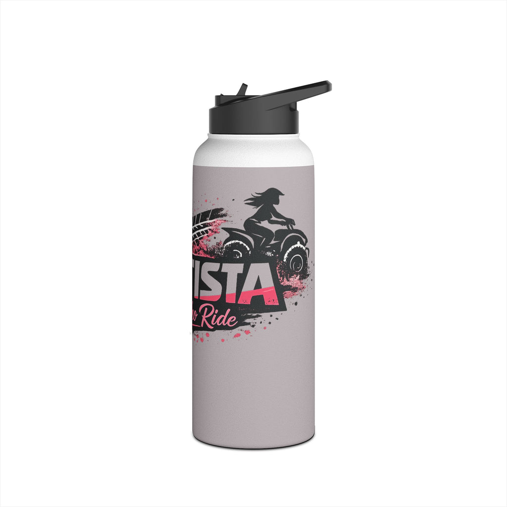 "Dirtista: Girls Who Ride" Racing Stainless Water Bottle