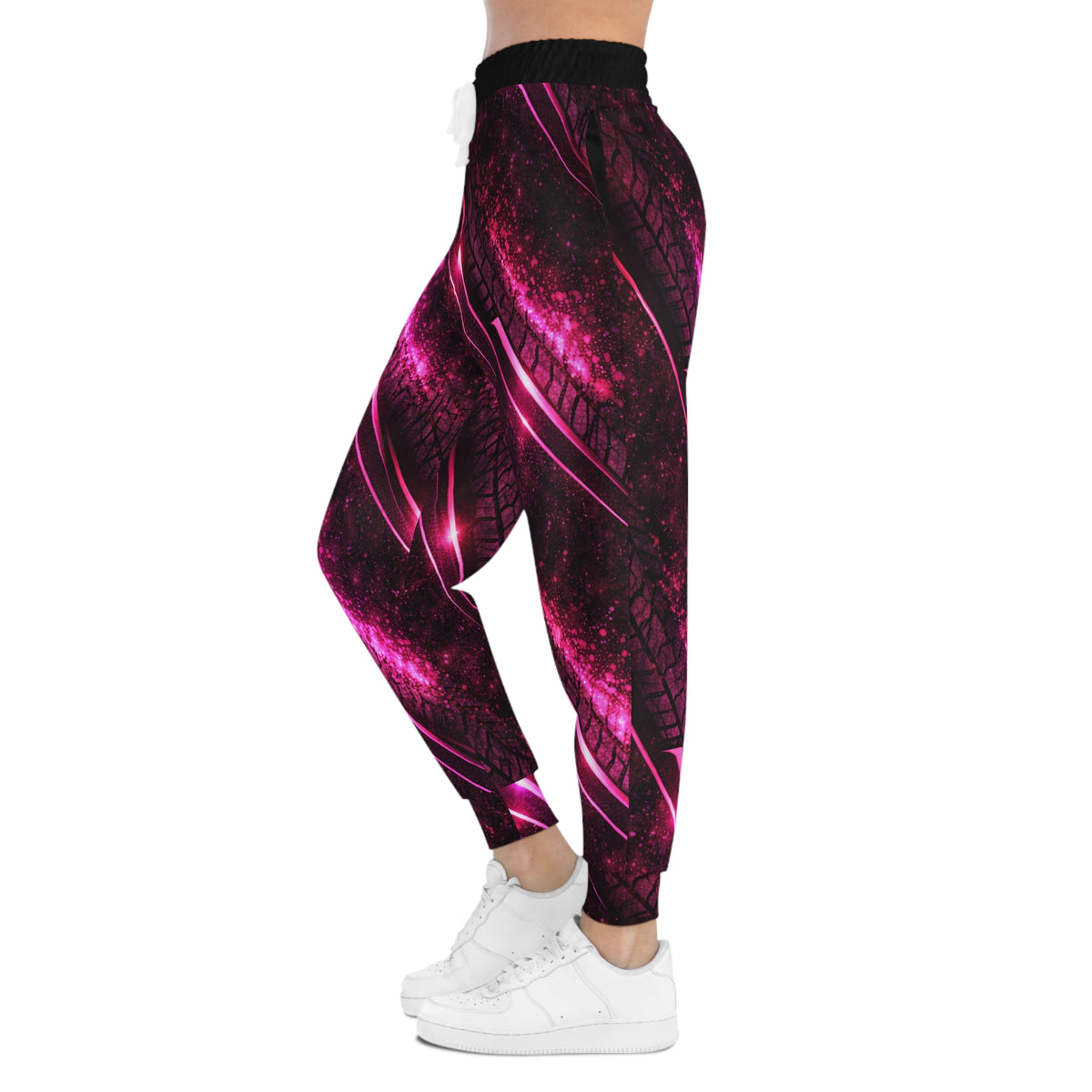 Pink Velocity Track Women’s ATV/UTV All-Over Print Joggers – Dirtista