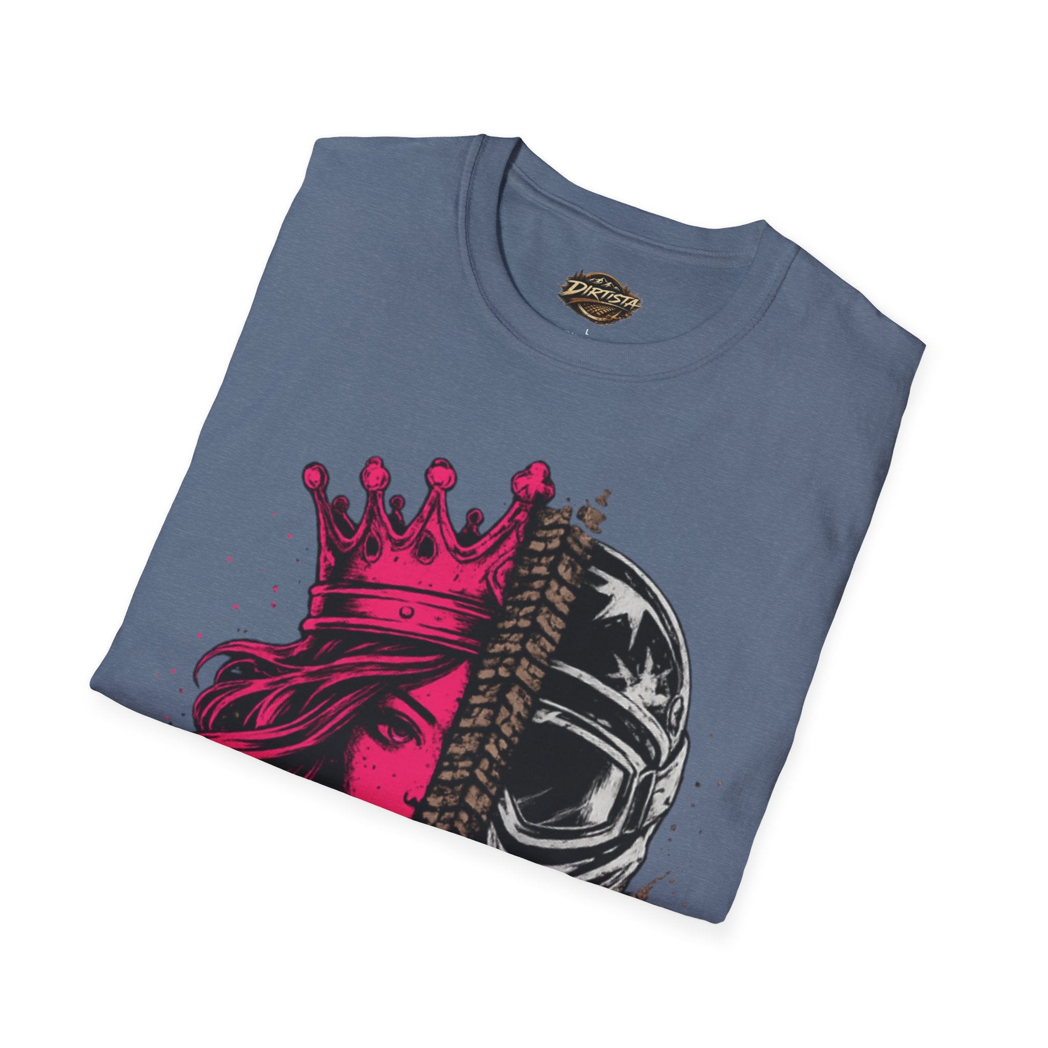 Country Princess x Skull Split-Face T-Shirt