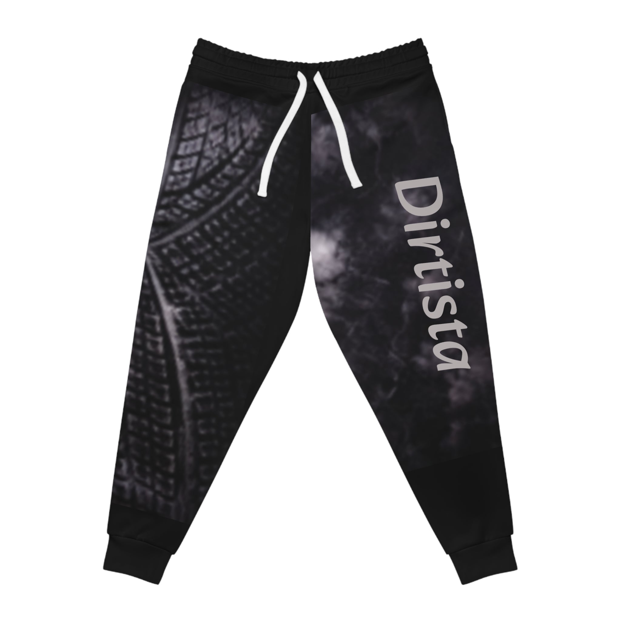 Dirtista Black Tire Athletic Joggers