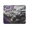 Chase Adventure Sherpa Fleece Blanket | Purple UTV Throw