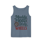 Muddy Heels Dirty Wheels Tank Top