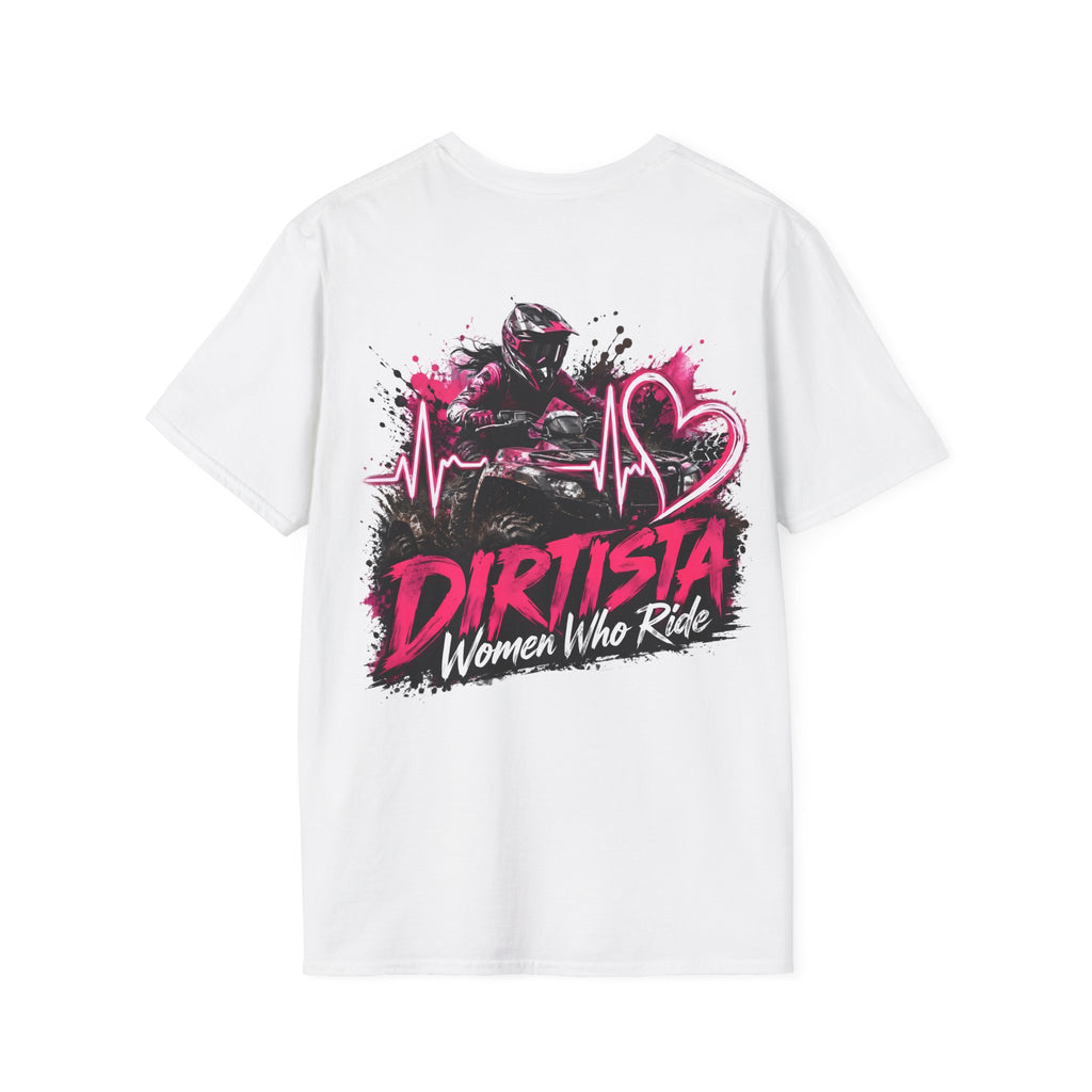 Heartbeat Rider Women’s ATV/UTV T-Shirt – Dirtista Women Who Ride
