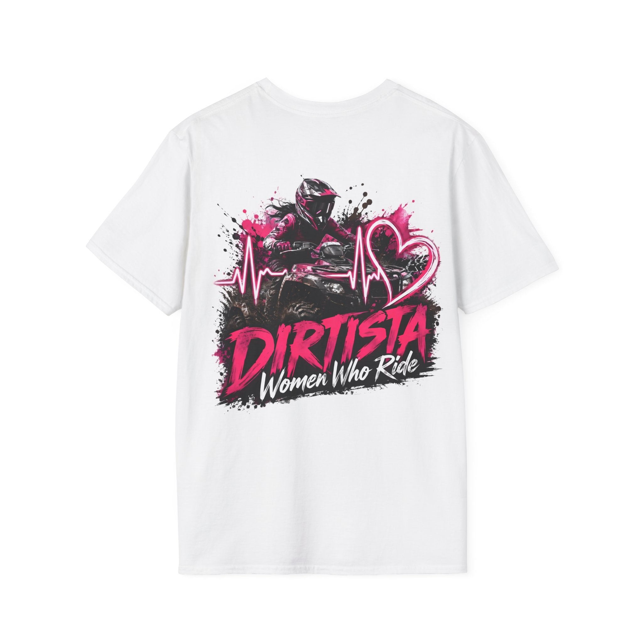 Heartbeat Rider Women’s ATV/UTV T-Shirt – Dirtista Women Who Ride