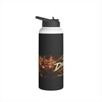 "Dirtista: Pretty Girls Ride Dirty" Off‑Road Stainless Steel Water Bottle