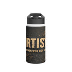 Dirtista Stainless Steel Water Bottle — “Women Who Ride Hard” Travel Bottle