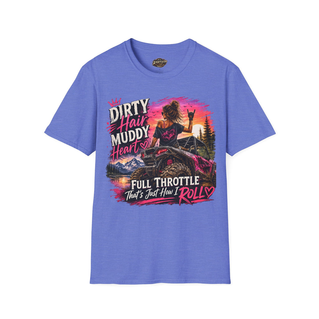 "Dirty Hair, Muddy Heart" Off-Road Girl Graphic Tee