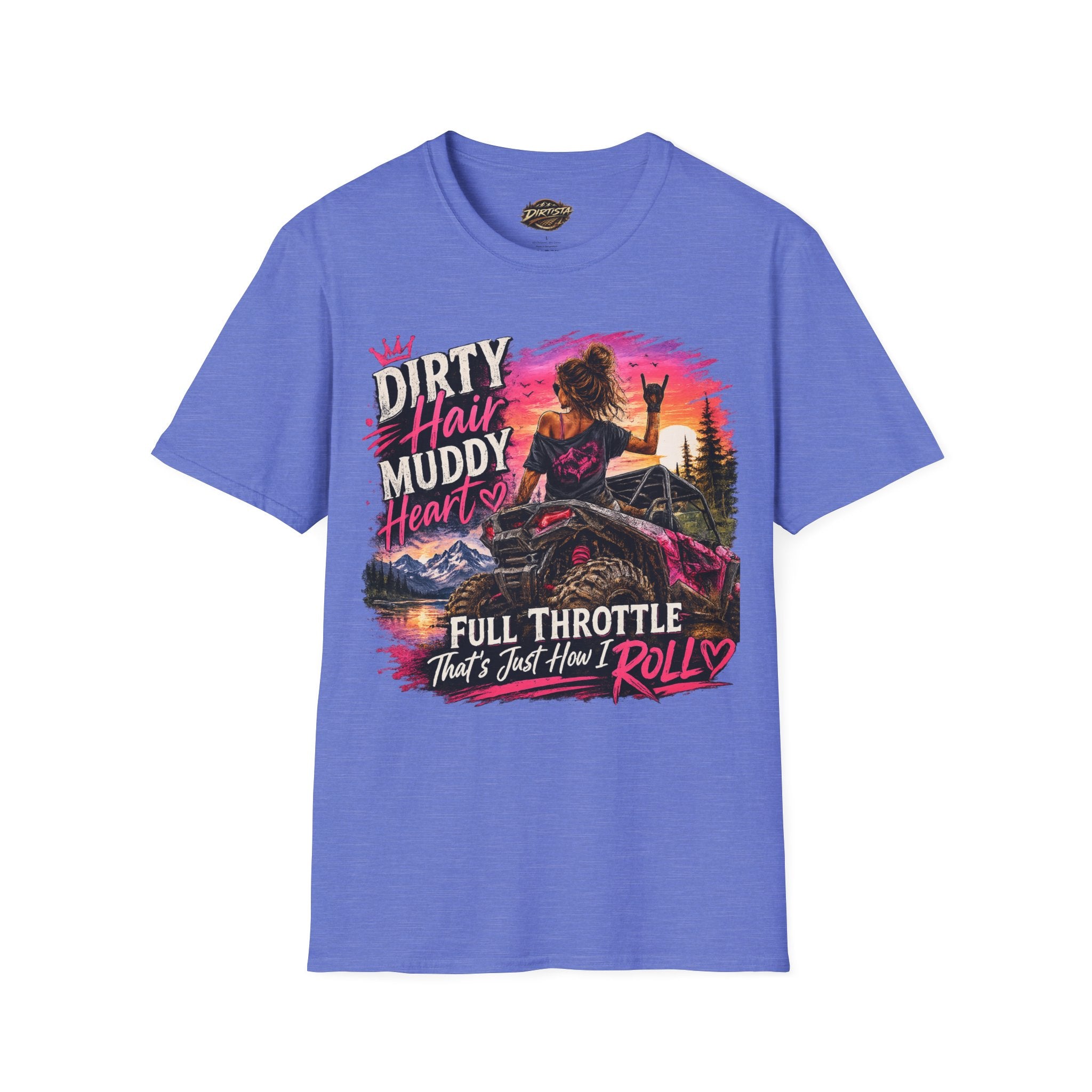 "Dirty Hair, Muddy Heart" Off-Road Girl Graphic Tee