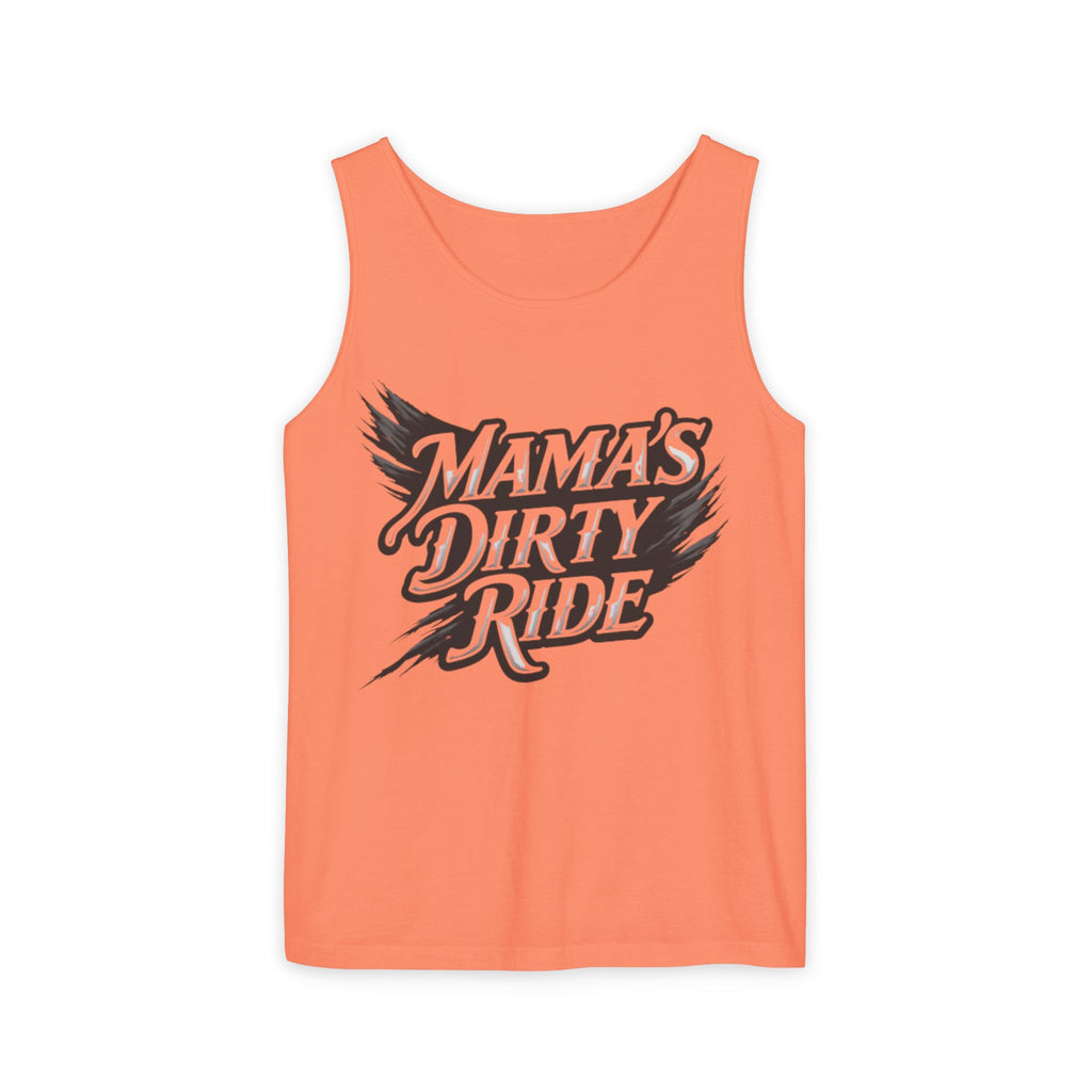 Mama’s Dirty Ride Tank Top — Vintage ATV Mom Graphic Tank