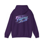 Full Throttle to Life Hoodie — Racing Graphic Pullover