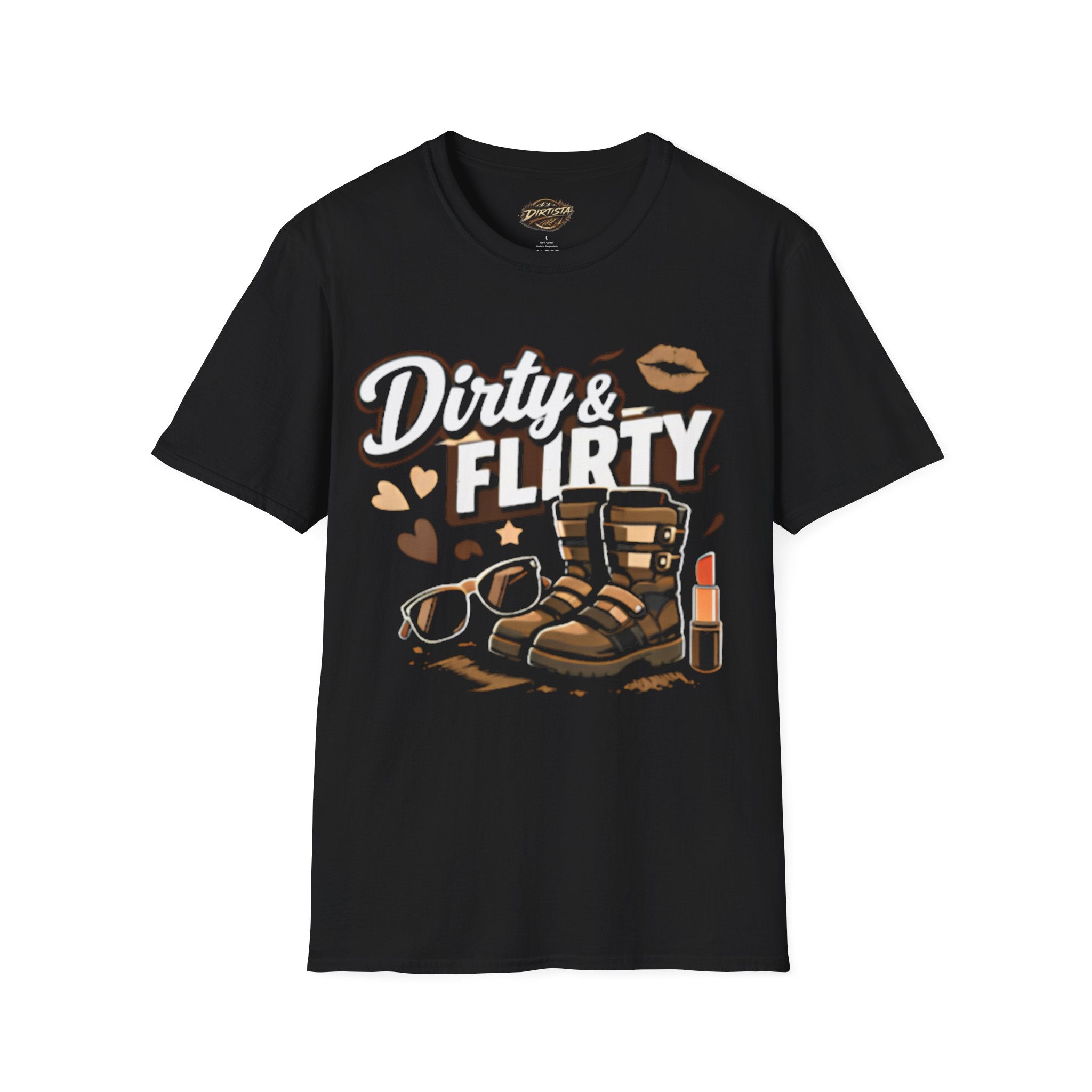 Dirty & Flirty Women's ATV Graphic Tee | Dirtista Off-Road Apparel