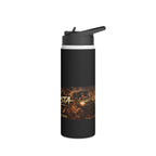 "Dirtista: Pretty Girls Ride Dirty" Off‑Road Stainless Steel Water Bottle