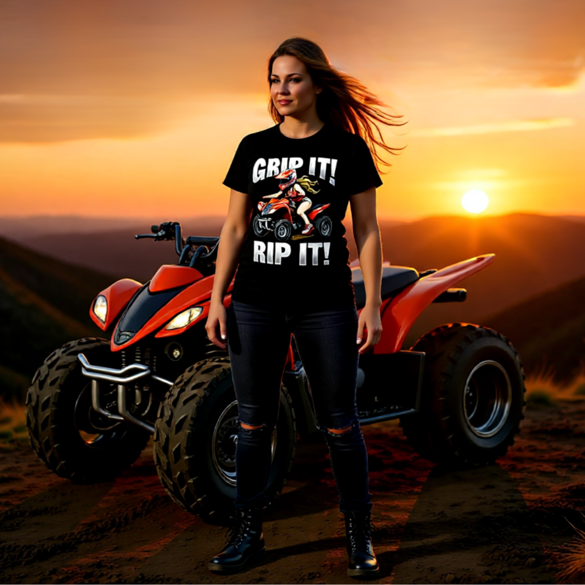 Grip It Rip It ATV T-Shirt