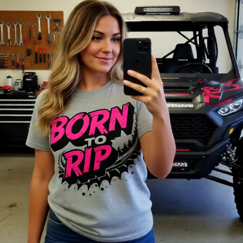 Born to Rip Women's ATV Shirt | Dirtista