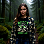 Muddy Hair Don't Care ATV T-Shirt