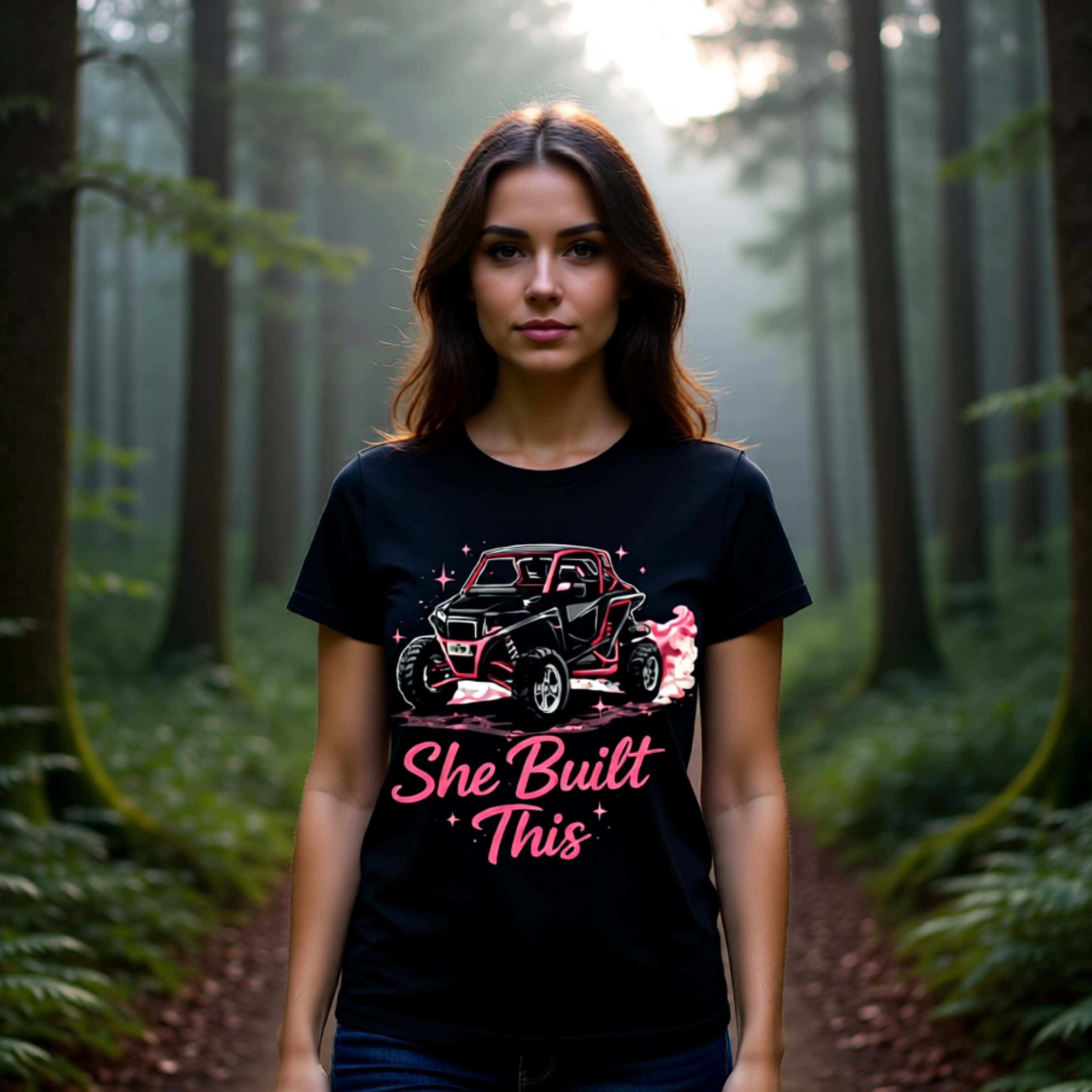She Built This Off-Road T-Shirt