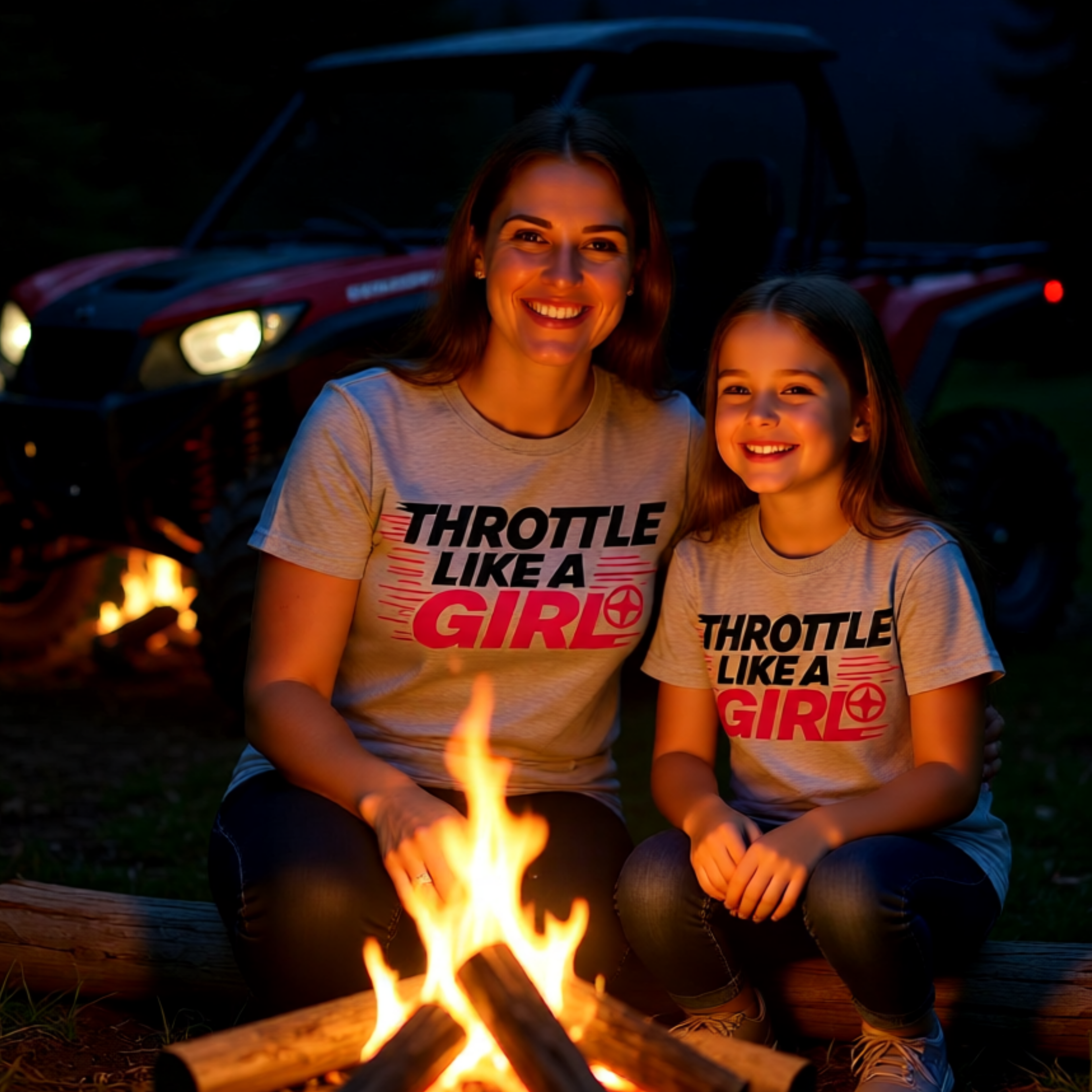 Throttle Like a Girl T-Shirt