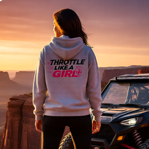 Throttle Like a Girl Hoodie