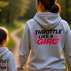 Throttle Like a Girl Hoodie