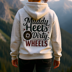 Muddy Heels Dirty Wheels Hoodie