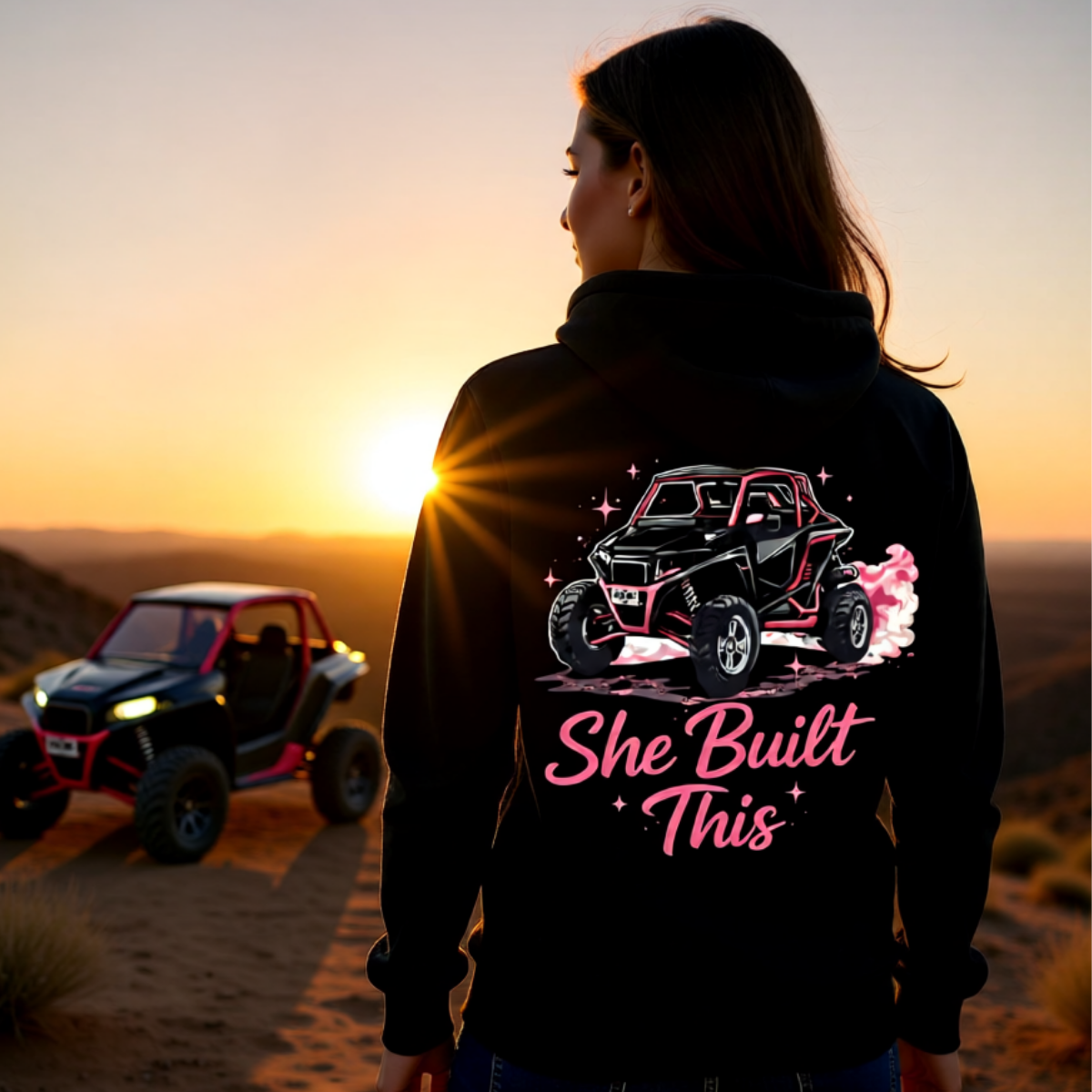 She Built This Off-Road Hoodie