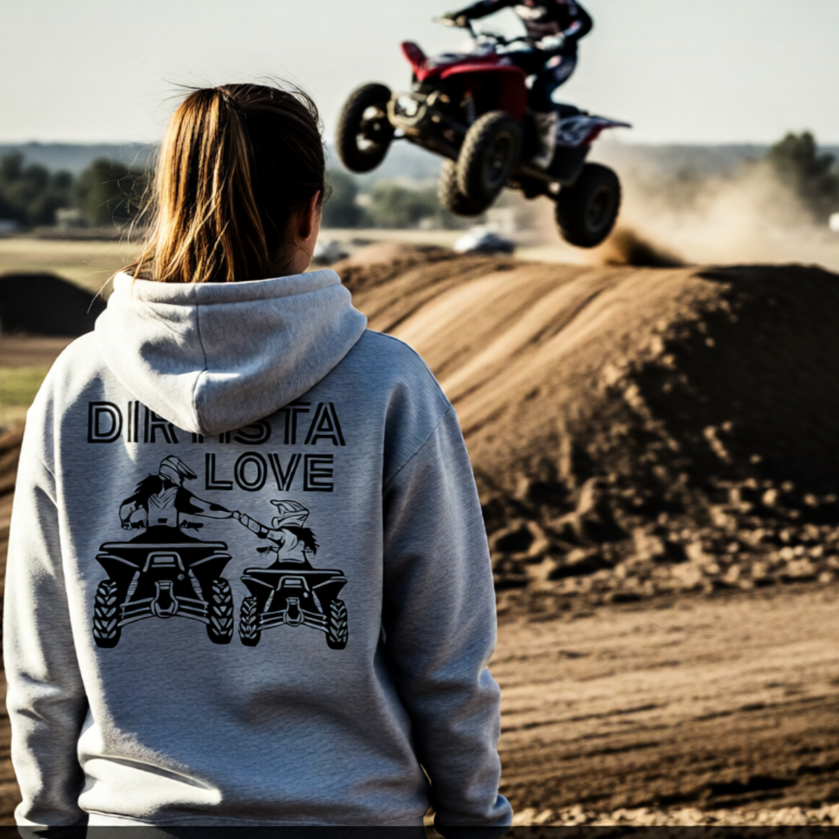 Dirtista Love ATV Hoodie