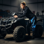 Dirtista Blue Lightning ATV Joggers