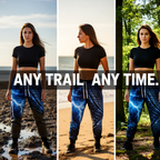 Blue Storm Tire Tread Athletic Joggers